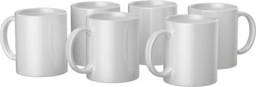 Cricut 12 oz Ceramic Mug Blanks - White Perspective: front
