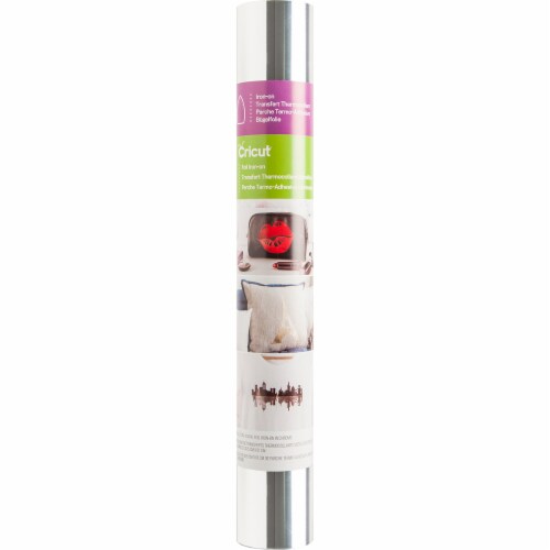 Cricut Foil Iron-On 12 X24  Roll-Chrome Perspective: front
