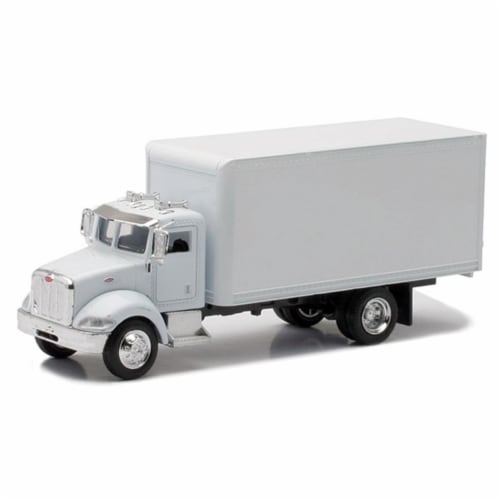 1/43 Peterbilt 335 White Box Truck Perspective: front