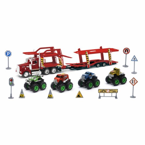 Monster truck carrier toy shop