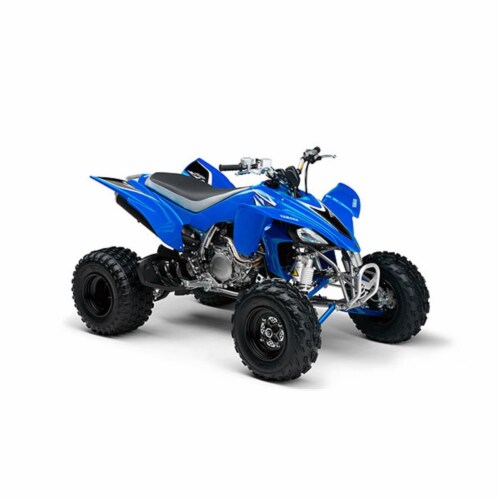 1:12 Scale Die-Cast Yamaha YFZ 450 ATV, Blue Perspective: front