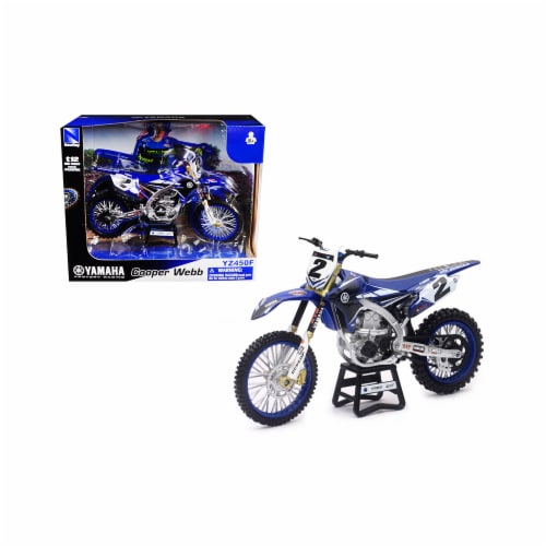 NIB New-Ray Yamaha Factory Racing YZ450F Cooper Webb replica 1:12 diecast model 