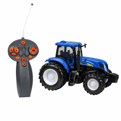 New-Ray Toys Inc. Remote Control New Holland Farm Tractor Perspective: front