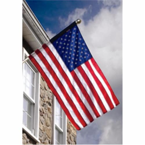 Valley Forge American Flag Kit 30 in. H x 48 in. W - Total Qty: 1 Perspective: front