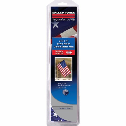Valley Forge Sewn Nylon United States Flag Perspective: front