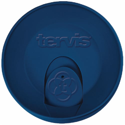 Tervis Navy Travel Lid Perspective: front