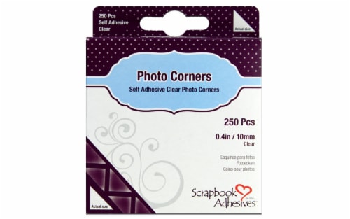 Scrapbook Adhesives Paper Photo Corners Self-Adhesive 108/Pk-Ivory, 1 count  - Kroger