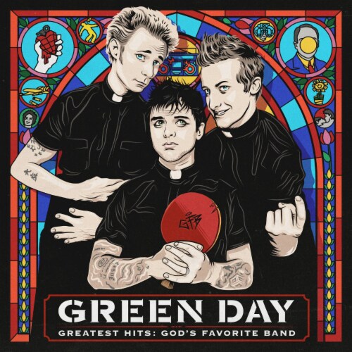 Green Day - Greatest Hits: God's Favorite Band Vinyl Perspective: front