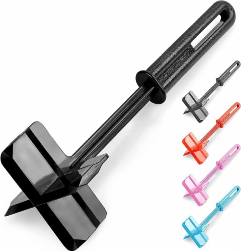 Zulay Kitchen Heat Resistant Meat Chopper, Masher & Smasher Perspective: front