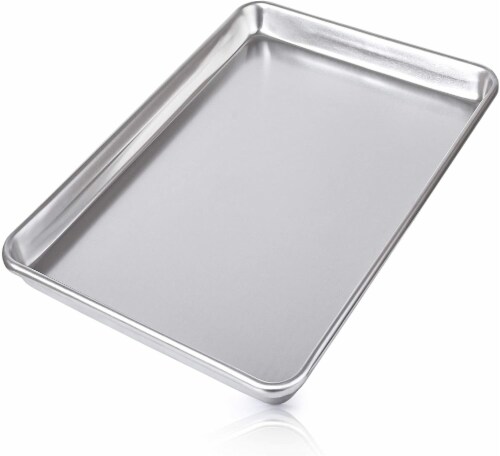 Zulay Kitchen Aluminum Baking Pan - Half Sheet Perspective: front