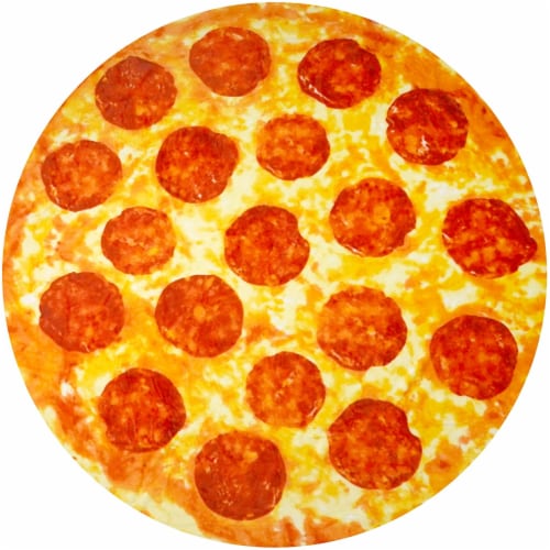 Zulay Kitchen Novelty Premium Soft Flannel Big Pizza Blanket - Pepperoni  Pizza, 1 - Kroger