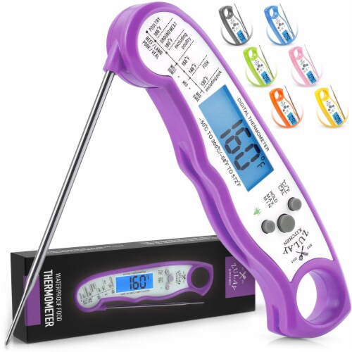 Meat Thermometer with Probe Fork Kitchen Thermometer Digital