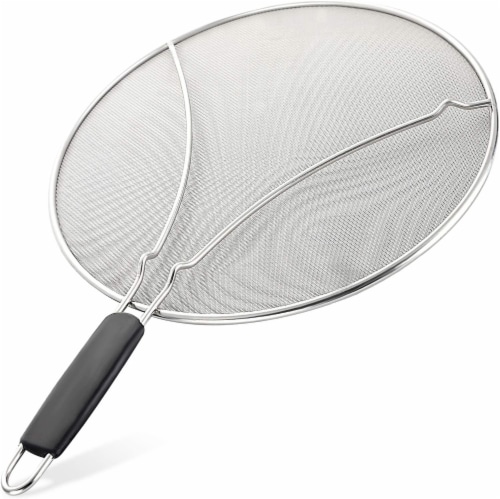 Zulay Kitchen Splatter Screen - 9.84 inch Small Perspective: front