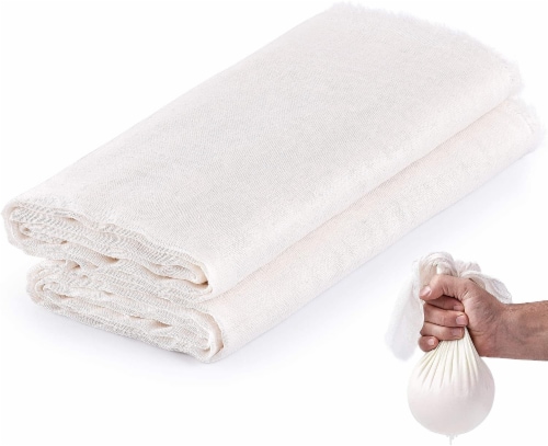 Zulay Kitchen Food Grade Cheese Cloths (Cotton) - 3 Yard Perspective: front