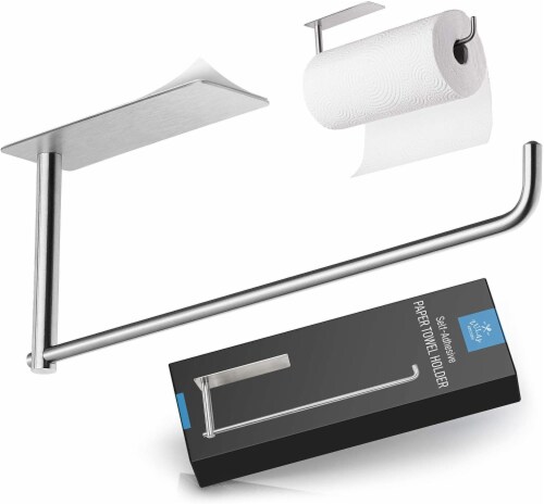 Self adhesive paper towel holder outlet