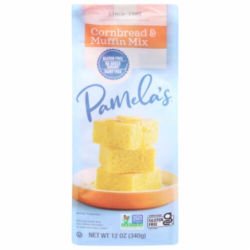 Pamela's® Cornbread & Muffin Mix Perspective: front
