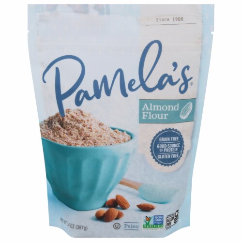 Pamela's Products Alomd Flour Perspective: front