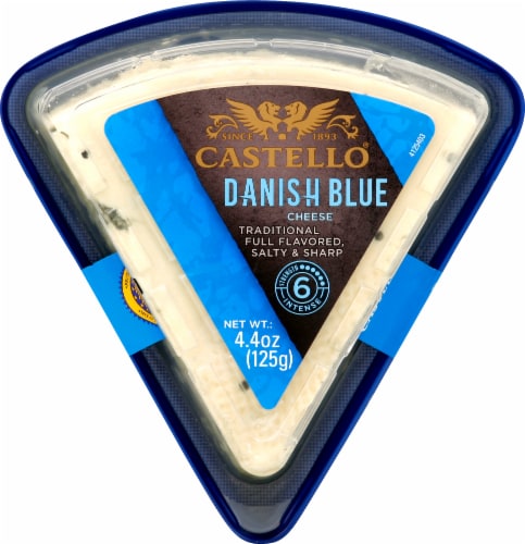 Castello® Danish Blue Cheese Wedge Perspective: front