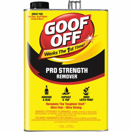 Goof Off 1 Gal. Pro Strength Dried Paint Remover FG657 Perspective: front