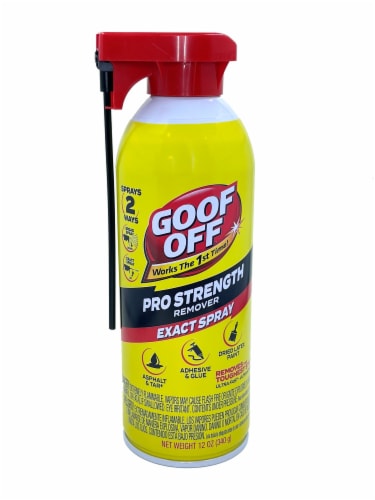 Goof Off® Pro Strength Exact Spray Remover Perspective: front