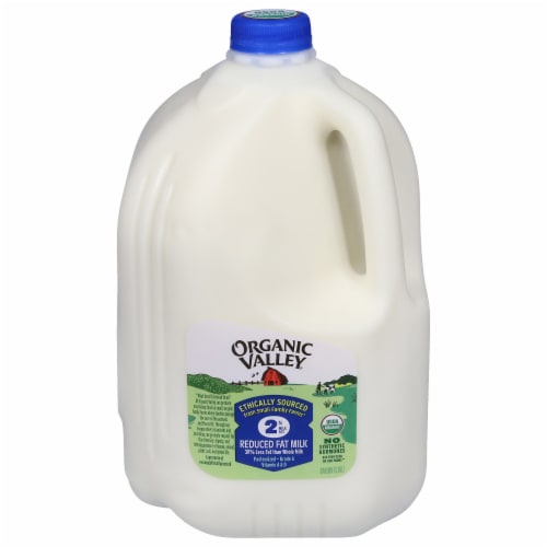 Organic Valley 2% Reduced Fat Milk Perspective: front