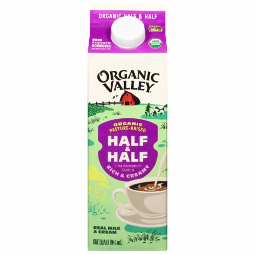 Organic Valley® Half & Half Perspective: front