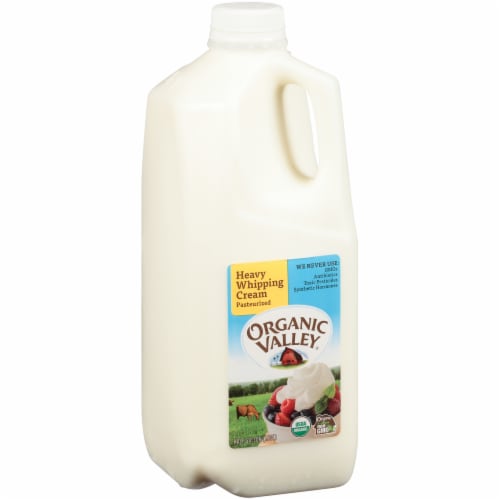 Organic Valley Heavy Whipping Cream 1 2 Gal Fred Meyer