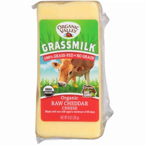 Fred Meyer - Organic Valley Grassmilk Organic Raw Cheddar ...