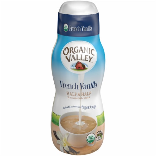 Organic Valley Ultra Pasteurized French Vanilla Half Half 1 Pt Smith S Food And Drug