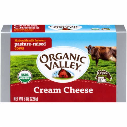 Organic Valley® Cream Cheese Perspective: front