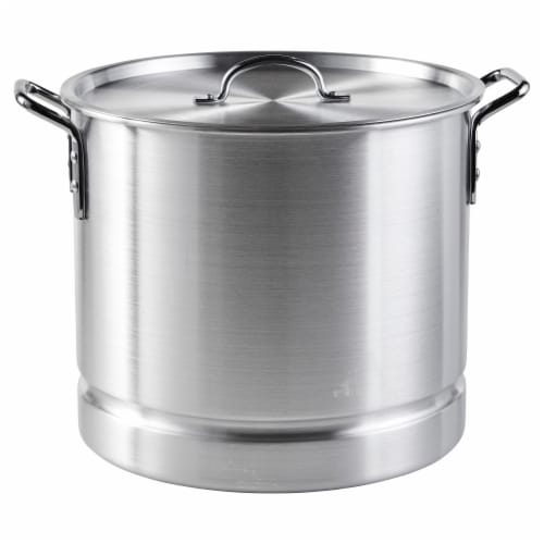 IMUSA Tamale and Seafood Steamer - Silver Perspective: front
