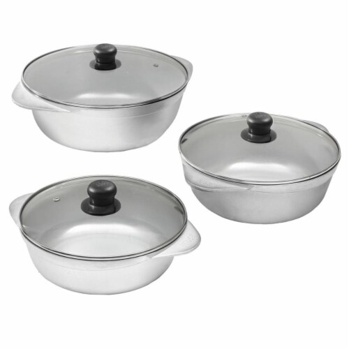 Mirro MIR-11260 Cocotte Set - 3 Piece Perspective: front