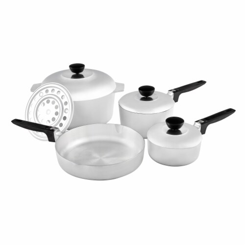 IMUSA Aluminum Cajun Cookware Set Perspective: front