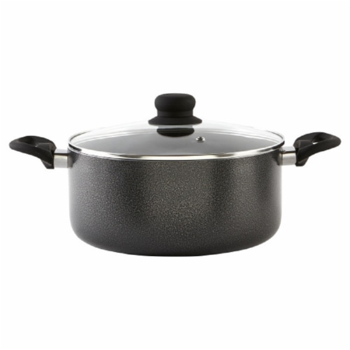 Imusa Hammertone Stock Pot - Gray Perspective: front