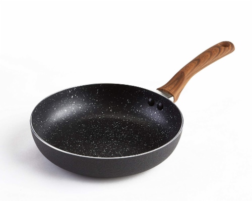 IMUSA 14 Light Cast Iron Wok with Stainless Steel Handle - Black