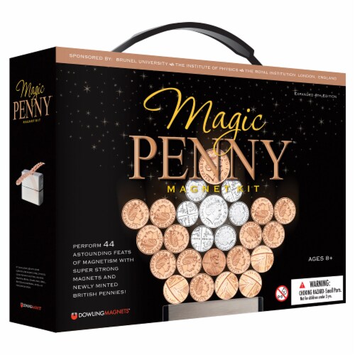 Dowling Magnets Magic Penny Magnet Kit, Fourth Edition Perspective: front