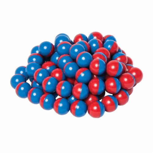 Dowling Magnets North South Magnet Marbles Red Blue Set of 100 DO 736715 1 Mariano s