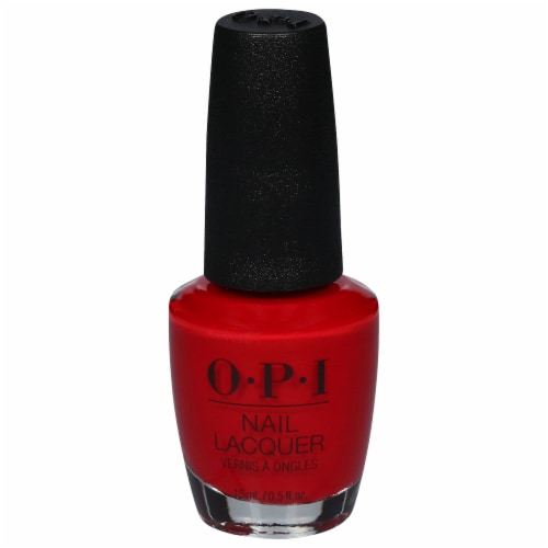 OPI Big Apple Red Nail Lacquer Perspective: front