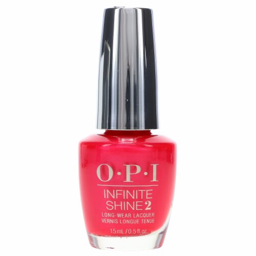 OPI Infinite Shine Cha-Ching Cherry 0.5 oz Perspective: front