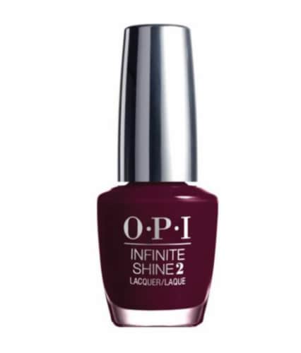 OPI Infinite Shine Raisin' the Bar Nail Lacquer Perspective: front