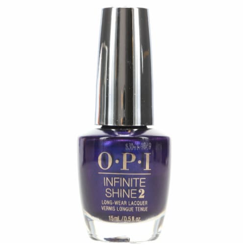 OPI Infinite Shine Russian Navy Nail Polish Perspective: front