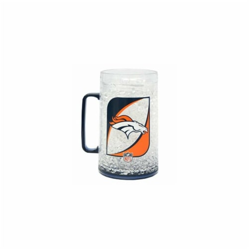 Denver Broncos Monster Crystal Freezer Mug Perspective: front