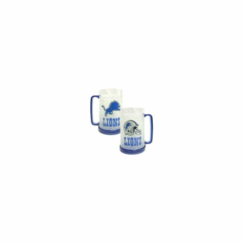 Detroit Lions Crystal Freezer Mug Perspective: front