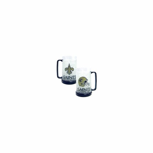New Orleans Saints Crystal Freezer Mug Perspective: front