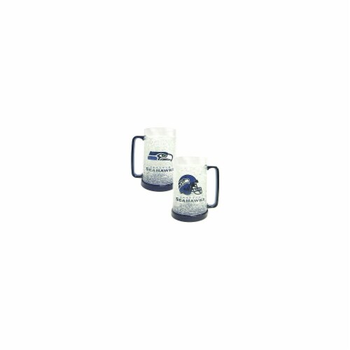 Seattle Seahawks Crystal Freezer Mug Perspective: front