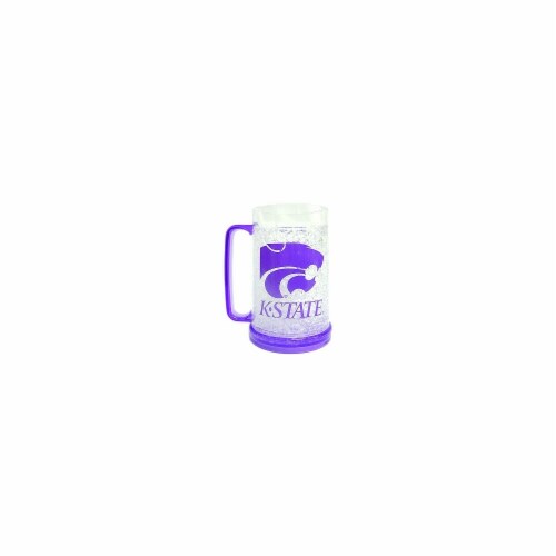 Kansas State Wildcats Crystal Freezer Mug Perspective: front