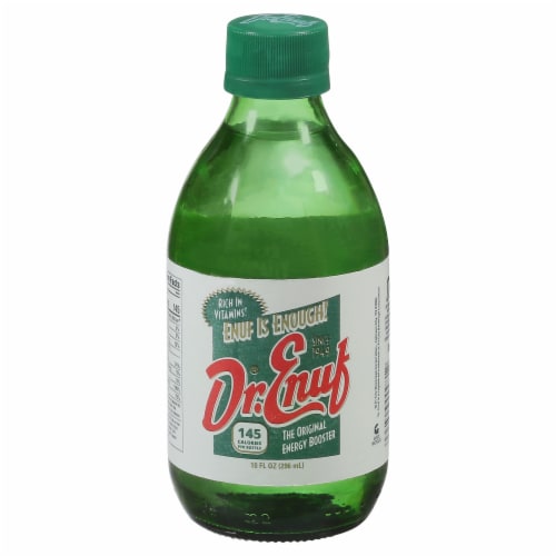 Dr. Enuf Soda Perspective: front