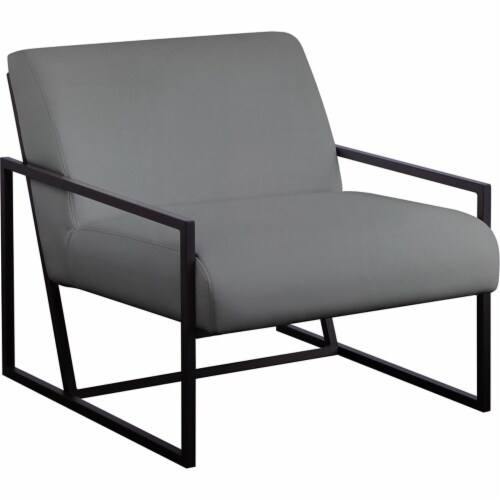 Meridian Furniture Industry Faux Leather Accent Chair Meridian Furniture Industry Faux Leather Accent Chair