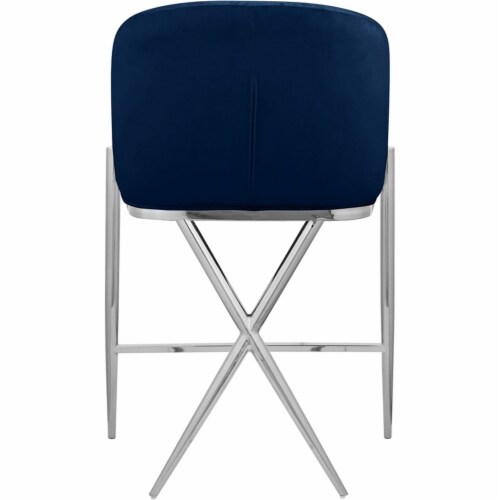 Meridian Furniture Xavier Counter Stool - Chrome