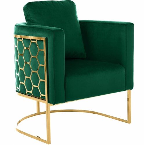 Meridian discount velvet chair